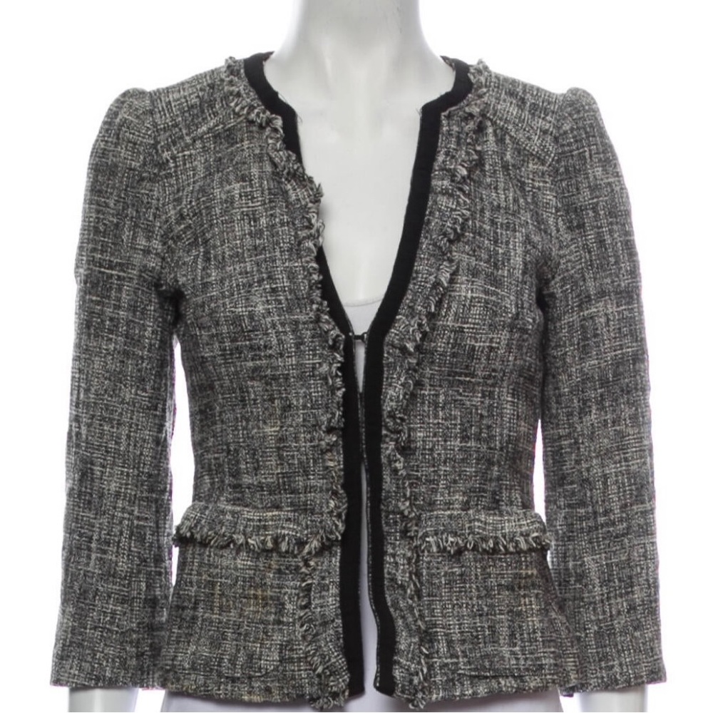Nanette Lepore Tweed Evening Jacket